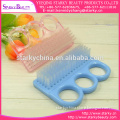 plastic broom with plastic bristle/nail cleaning brush/plastic mini brush